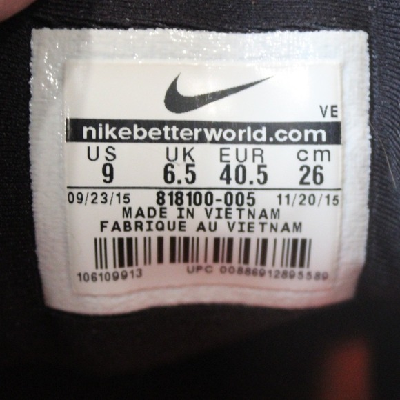 Nike Zoom Vomero 11 Men's Running Shoes Gray Yellow Size 9 - Picture 3 of 8